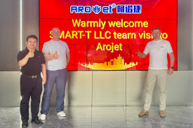 Прием нашей делегацией этикеточной ЦПМ Arojet iHEM на заводе-производителе Прием нашей делегацией этикеточной ЦПМ Arojet iHEM на заводе-производителе