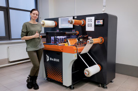 Станок для высечки этикеток Darui D-S5 установлен в типографии Epack Станок для высечки этикеток Darui D-S5 установлен в типографии Epack
