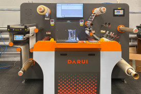 В РПК "Магия Цвета" установлен станок для высечки этикеток Darui D-S5