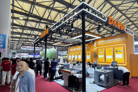 Четыре станка Darui для обработки этикетки на выставке All in Print China