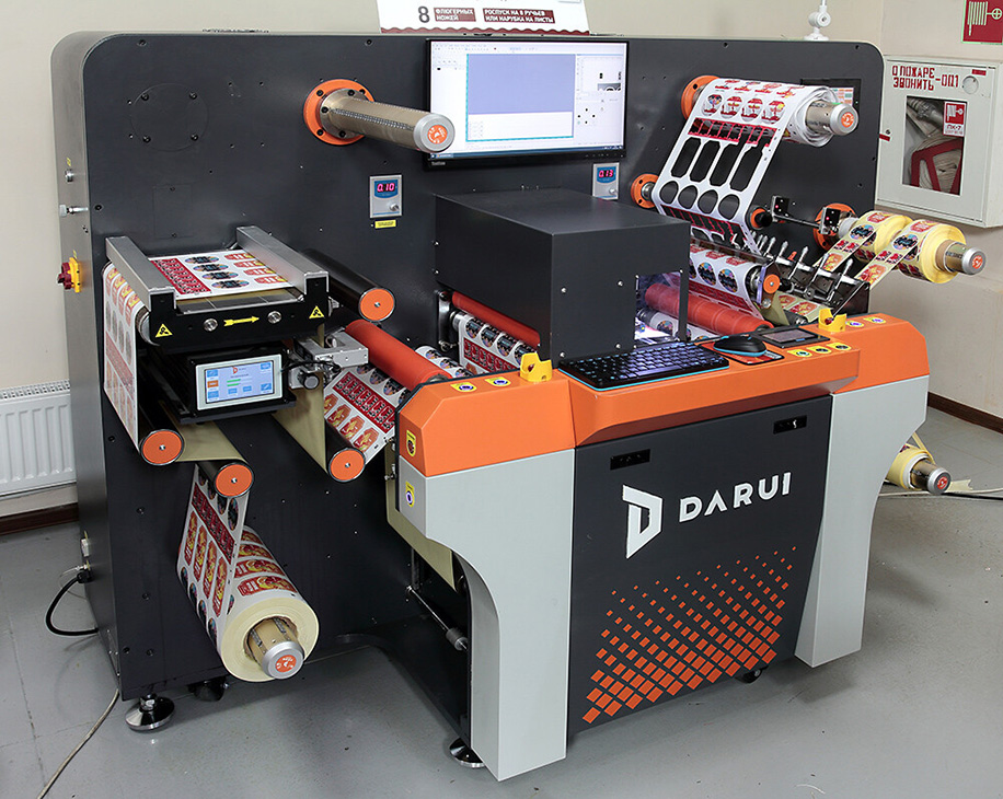Станок для высечки этикеток Darui D-S5