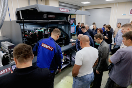 ЦПМ Arojet для печати этикетки и переменных данных в демозале «Смарт-Т» и в типографиях России