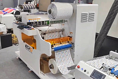 Станок для высечки этикеток RK2-330 на выставке "Print China"