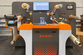 В РПК "Магия Цвета" установлен станок для высечки этикеток Darui D-S5